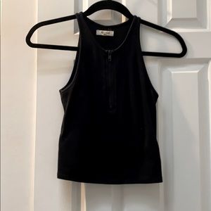 Madewell scub tank crop